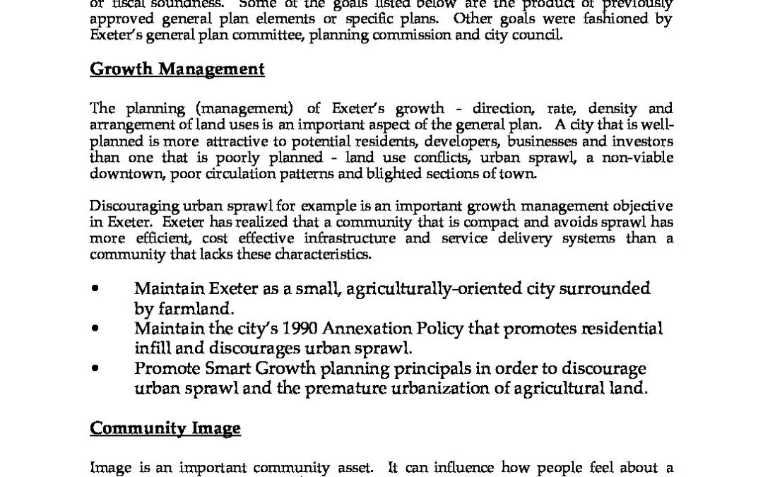 7._exeter_general_plan_land_use_elementwp City of Exeter
