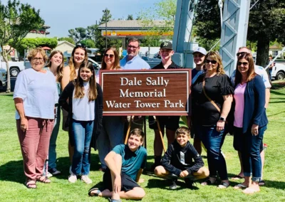 Dale Sally Memorial Park Dedication